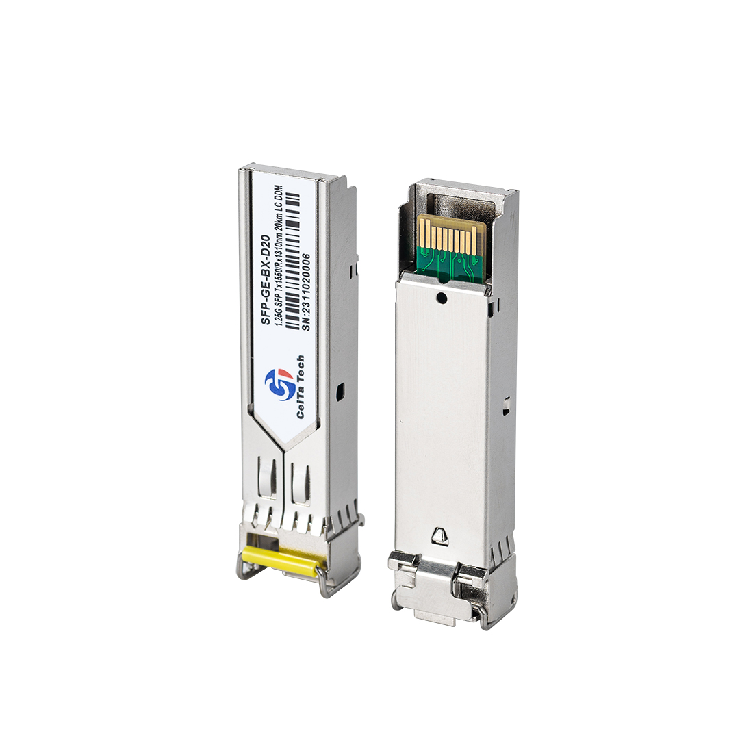1.25Gbps 1310&1550nm 20km LC BIDI  DDM SFP Module  CT-B35（53）12-20DC （6）