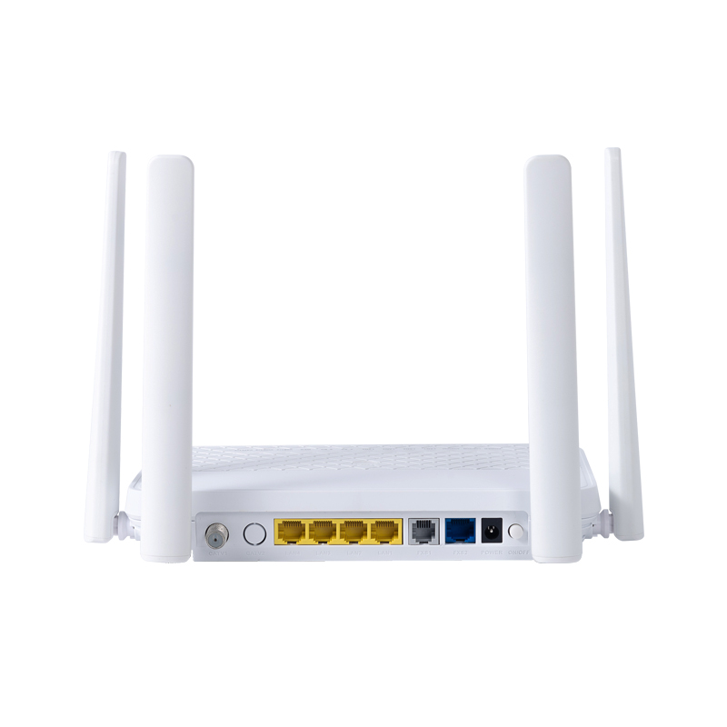 XGPON AX3000 2.5G 4GE WIFI CATV POTs 2USB ONU Manufacturer