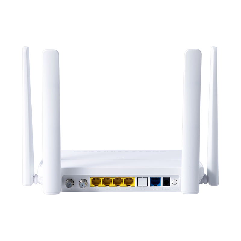 XGSPON_ AX3000 2.5G+4GE+WIFI+2CATV+2USB ONU CS62052R17C (1）