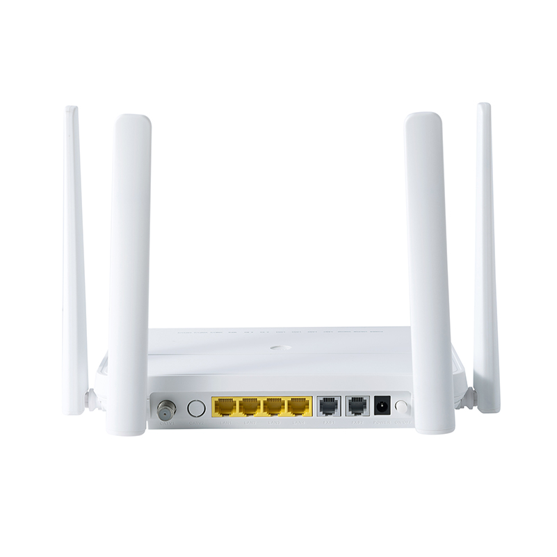 XPON 4GE +AX1500 +CATV +2POTS +2USB ONU CX61242R07S（主图）