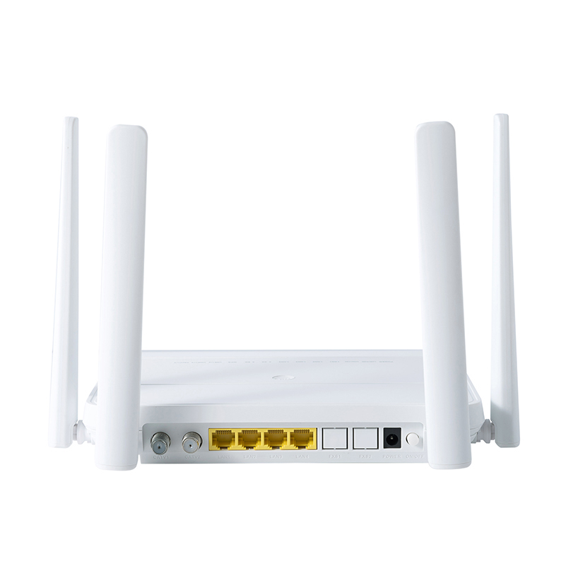 XPON 4GE AX3000 2CATV 2USB ONU CX62042R07D（主图）